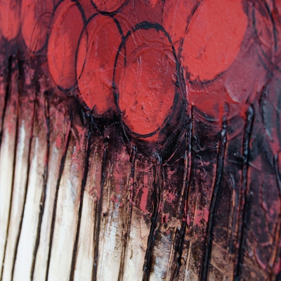 KONIAKOWA LAGUNA Obraz olejny malowany ręcznie na płótnie