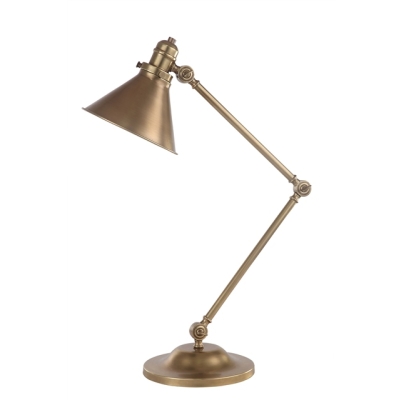 Provence 1Lt Table Lamp Aged Brass Elstead Lighting