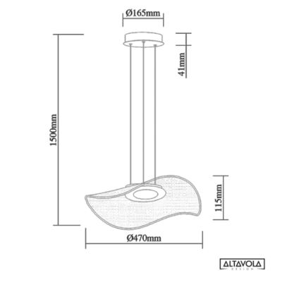 VELO NO. 1 złota lampa wisząca LED transparentny klosz