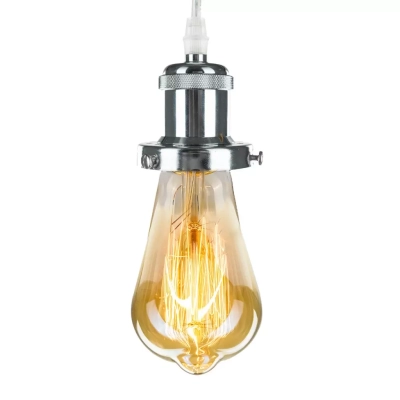 NEW YORK LOFT NO.2 CH lampa wisząca1xE27 chrom