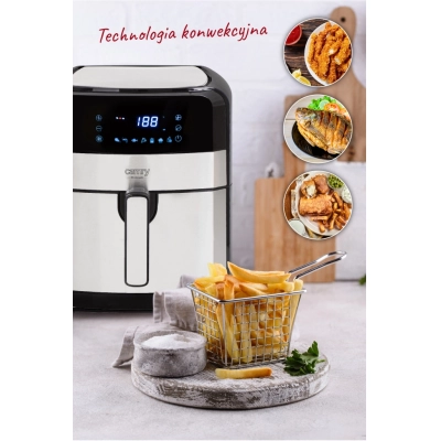 Frytkownica beztłuszczowa - 9 programów 5,0 L - Airfryer CR 6311 Camry