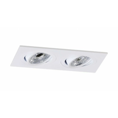 BPM Mini Catli 94 x 186 mm oprawa wbudowywana LED 2 x 1 0W 2 x 686 lm biała