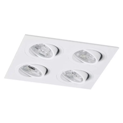 BPM Mini Catli 186 x 186 mm oprawa wbudowywana LED 4 x 10 W 4 x 686 lm biała