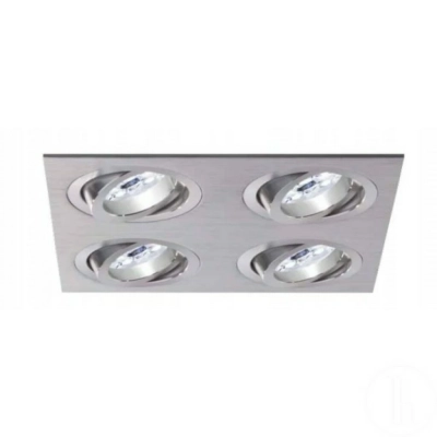 BPM Mini Catli 186 x 186 mm oprawa wbudowywana LED 4 x 7 W 4 x 480 lm aluminium