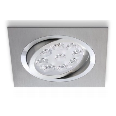 BPM Catli 170 x  170 mm oprawa wbudowywana LED 16 W 1370 lm aluminium