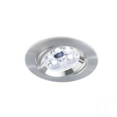 BPM Halka Ø 80 mm oprawa wbudowywana LED 10 W 686 lm aluminium