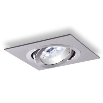 BPM Mini Catli 92 x 92 mm oprawa wbudowywana LED 10 W 686 lm aluminium