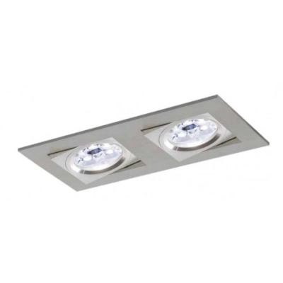 BPM Care 90 x 180 mm oprawa wbudowywana LED 2 x 10 W 2 x 688 lm aluminium