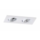 BPM Mini Catli 94 x 186 mm oprawa wbudowywana LED 2 x 1 0W 2 x 686 lm biała