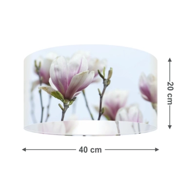 DELIKATNA MAGNOLIA 40cm lampa wisząca E27