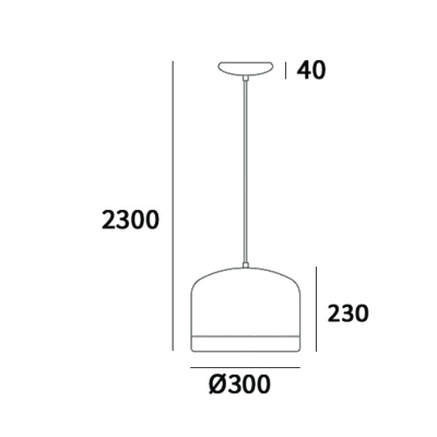 Trondheim P01086WH lampa wisząca Cosmo Light