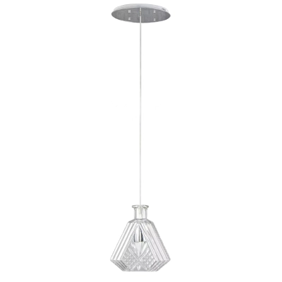 Eger lampa wisząca 1xE27 chrom 6746/1C 8C Elem