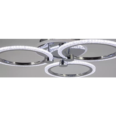 Ring lampa sufitowa LED 47W 4800lm chrom DRS2032/3