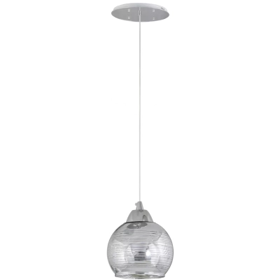 Torino lampa wisząca 1xE27 chrom 8184/1 8C Elem