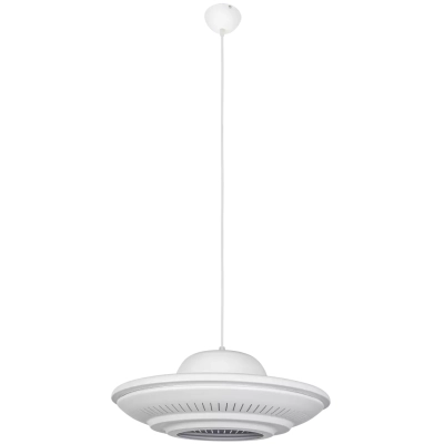 Ufo lampa wisząca 1xE27 biała 1009/1 ZWIS - 01 Elem