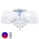 Antila lampa sufitowa 5XE27 + 27 LED kolor chrom DRS8006/5 8C