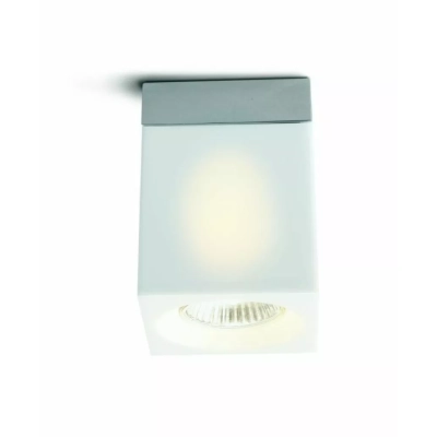 Cubetto White Glass D28 E01 01