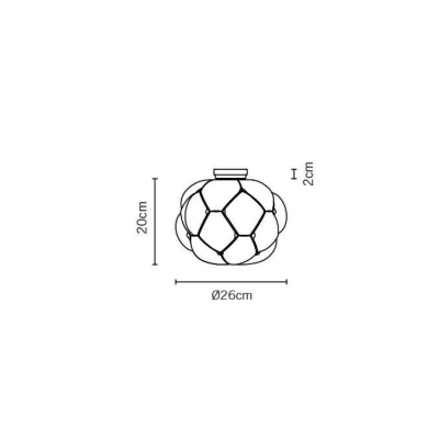 Cloudy F21 E01 71 plafon Fabbian