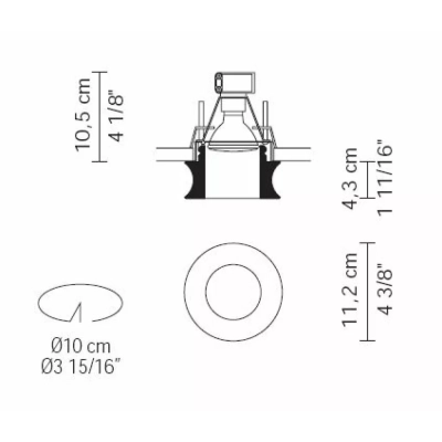 Faretti - Eli D27 F51 01 satin