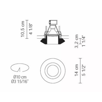 Faretti - Rombo D27 F57 01 satin