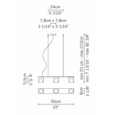 Cubetto Crystal Glass D28 A13 00