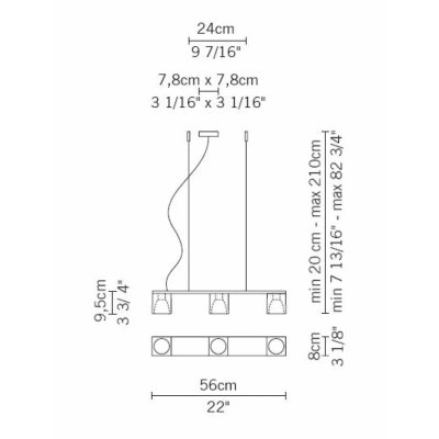 Cubetto Crystal Glass D28 A14 00