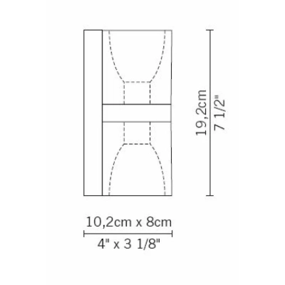 Cubetto Crystal Glass D28 D02 00