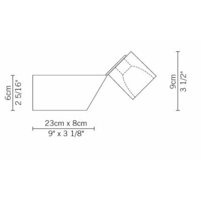 Cubetto White Glass D28 D03 01