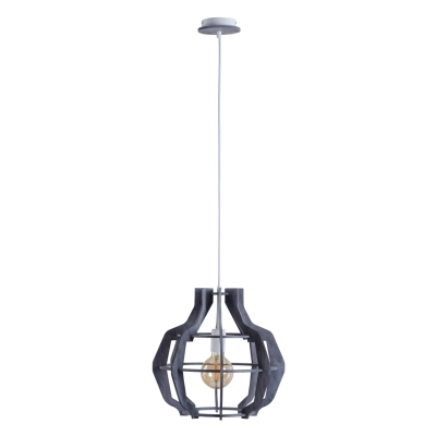 Bento Grey lampa wisząca 1xE27 624 Keter Lighting