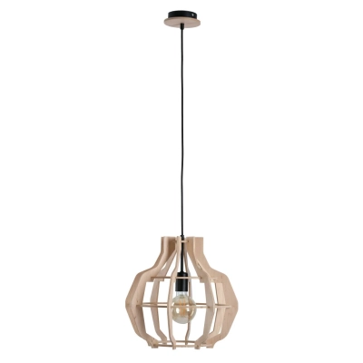 Bento Natural lampa wisząca 1xE27 626 Keter Lighting