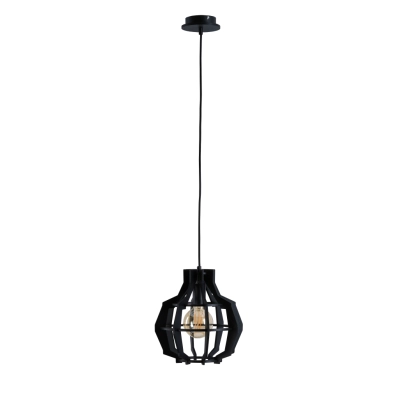 Bento Small Black lampa wisząca 1xE27 633 Keter Lighting