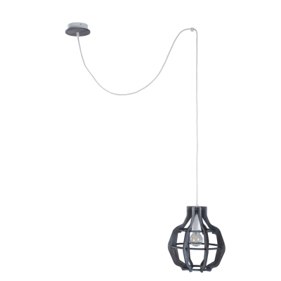 Bento Small Grey Long lampa wisząca 1xE27 656 Keter Lighting