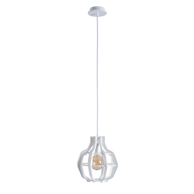 Bento Small White lampa wisząca 1xE27 632 Keter Lighting