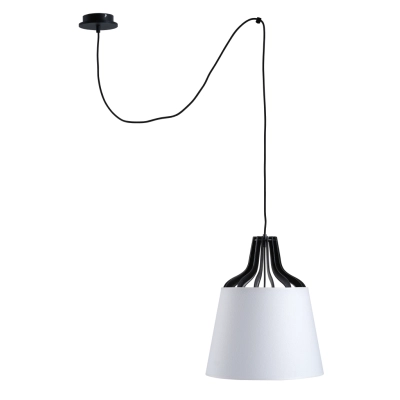 Ivo White Long lampa wisząca 1xE27 719 Keter Lighting