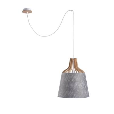 Ivone Grey II Long lampa wisząca 1xE27 754 Keter Lighting