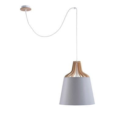 Ivone Grey Long lampa wisząca 1xE27 753 Keter Lighting