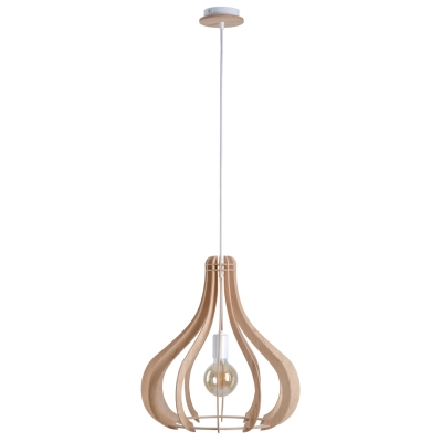 Lavena Natural lampa wisząca 1xE27 600 Keter Lighting