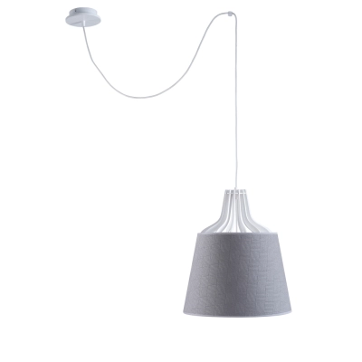 Lea Grey Long lampa wisząca 1xE27 749 Keter Lighting