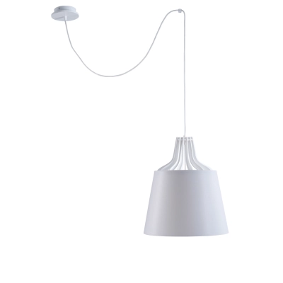 Lea White II Long lampa wisząca 1xE27 751 Keter Lighting