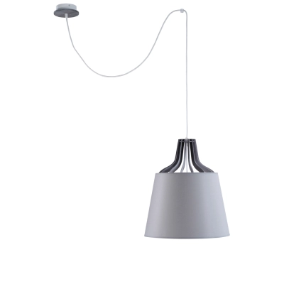 Lucio Grey Long lampa wisząca 1xE27 758 Keter Lighting