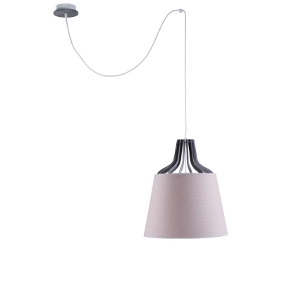 Lucio Pink Long lampa wisząca 1xE27 762 Keter Lighting