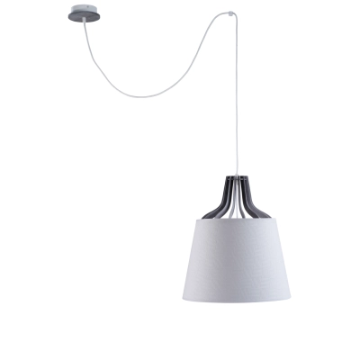 Lucio White II Long lampa wisząca 1xE27 760 Keter Lighting