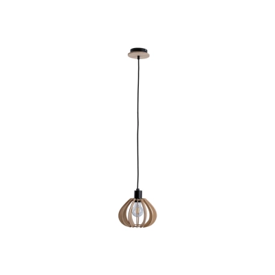 Nicoleta Natural and Black lampa sufitowa 1xE27 821 Keter Lighting