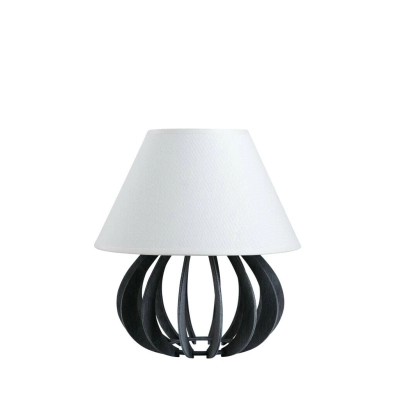 Nora Grey White lampka stołowa 1xE27 935 Keter Lighting