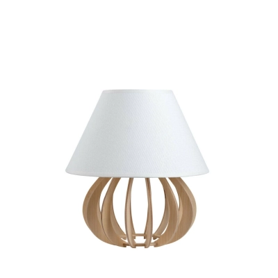 Nora Natural White lampka stołowa 1xE27 933 Keter Lighting