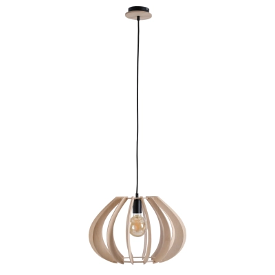 Nora Natural lampa wisząca 1xE27 642 Keter Lighting