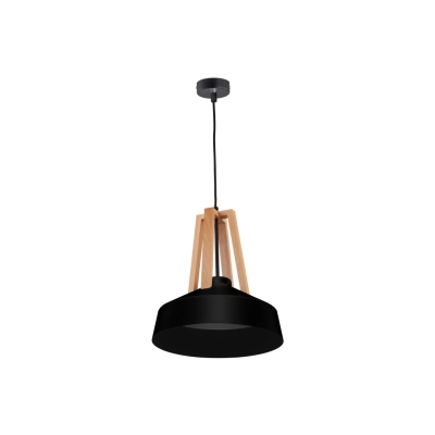 Trix Black Ii lampa wisząca 1xE27 180 Keter Lighting