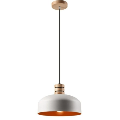 COSMO lampa wisząca biała orange 1x60W E27 Lamkur