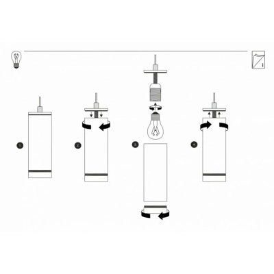 FELIX lampa sufitowa biała 3x20W E27 LED