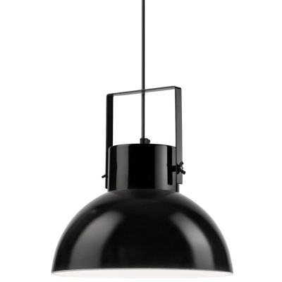 Lampa wisząca czarna 1x60W E27